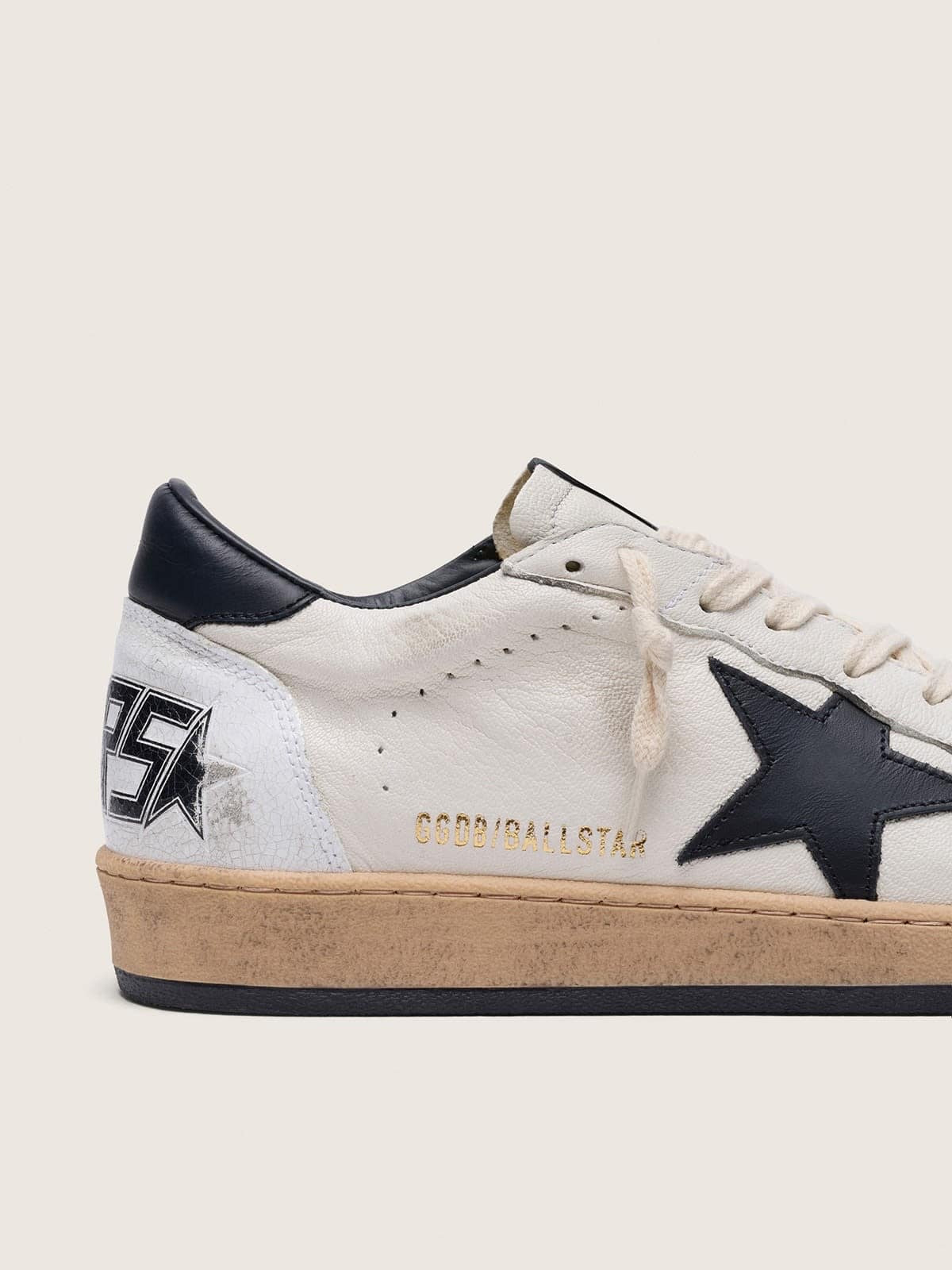 Golden Goose ტყავის კედები Ball Star