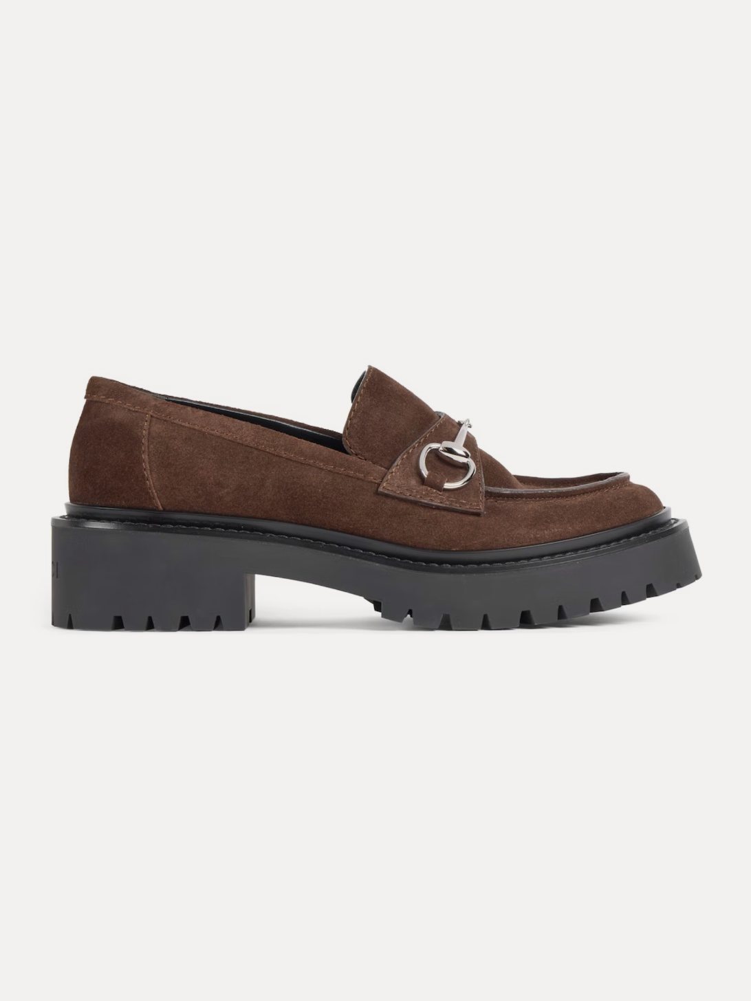 Gucci ზამშის ლოფერები Horsebit