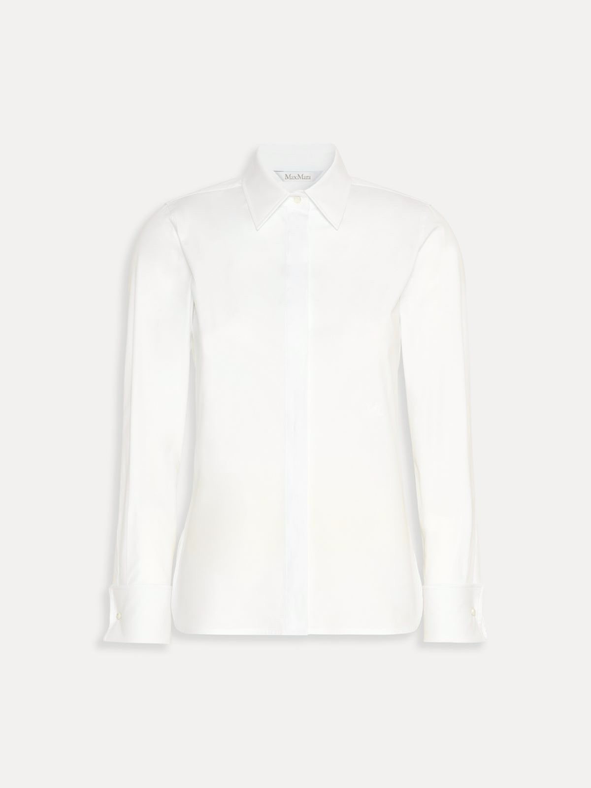 Max Mara ბამბის პერანგი ლოგოთი