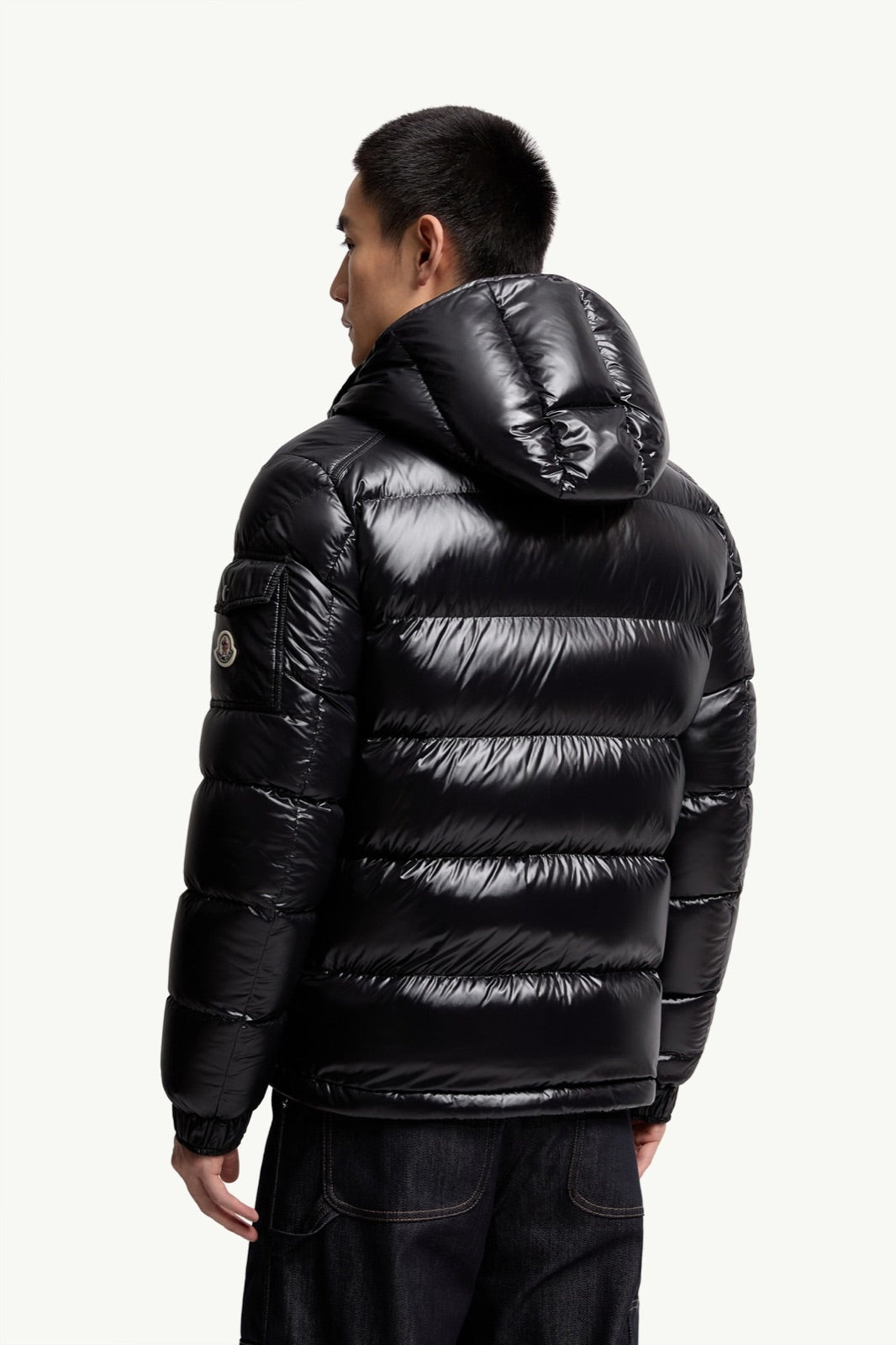 Moncler მოკლე ღინღლის ქურთუკი Maya
