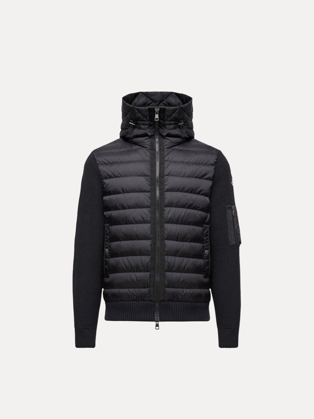 Moncler ღინღლის კარდიგანი კაპიუშონით