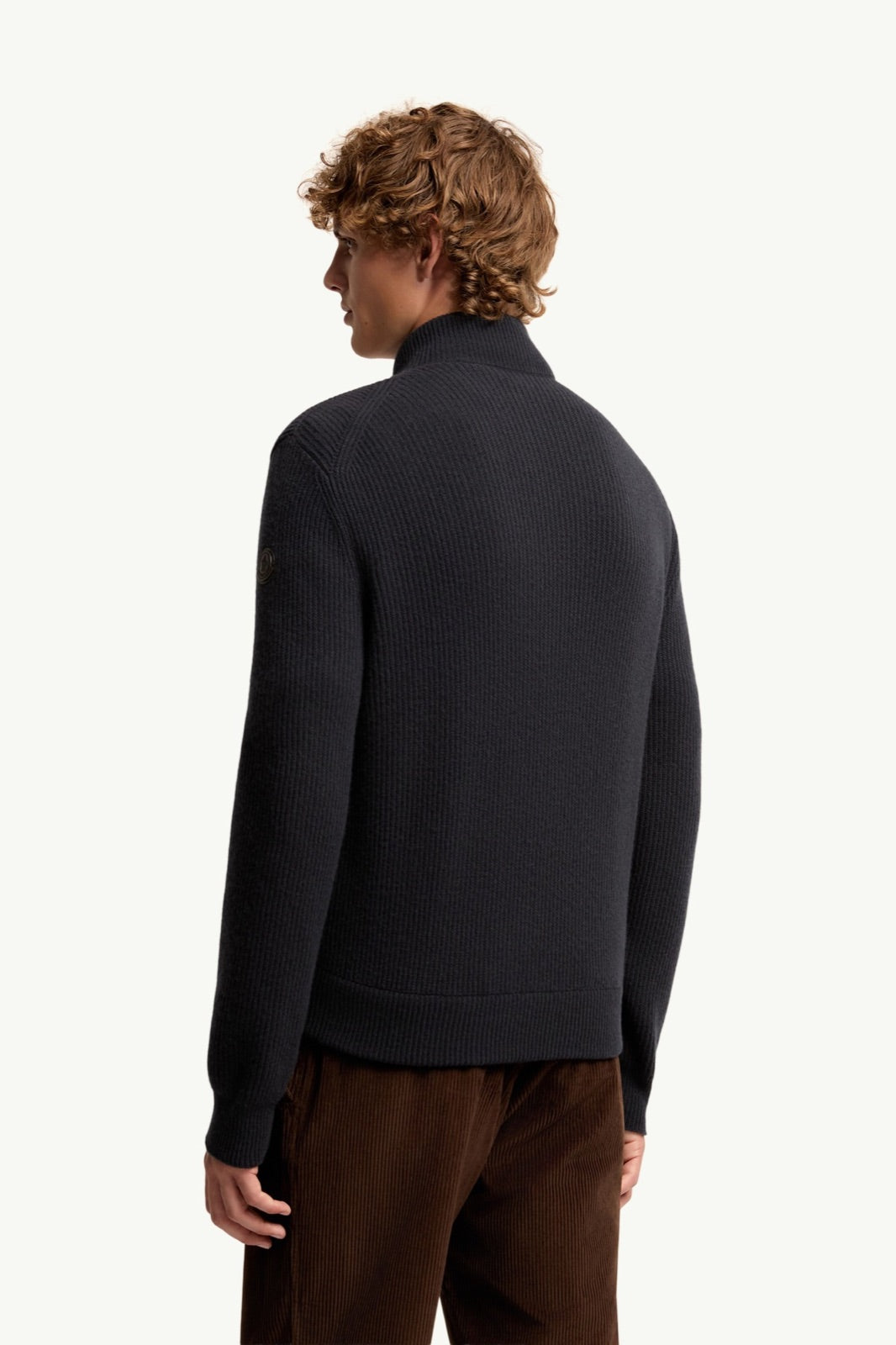 Moncler ქაშმირის კარდიგანი ღინღლით