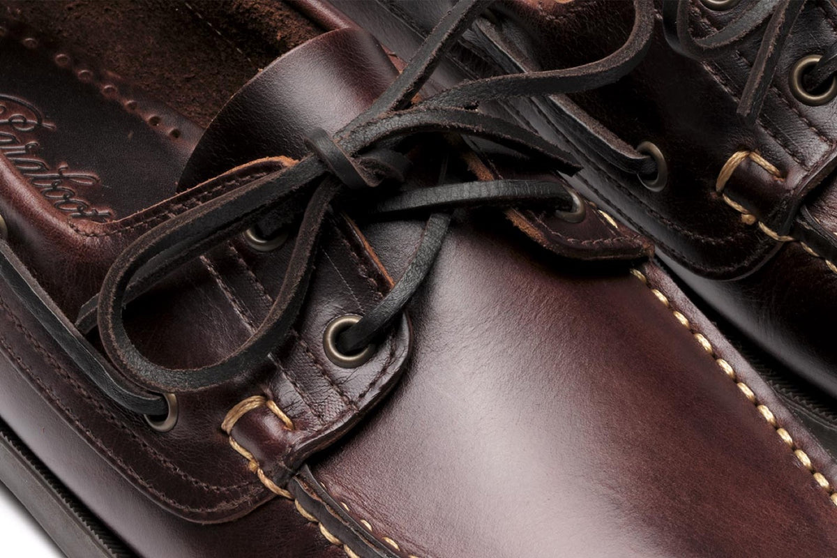 Paraboot ტყავის მოკასინები Barth
