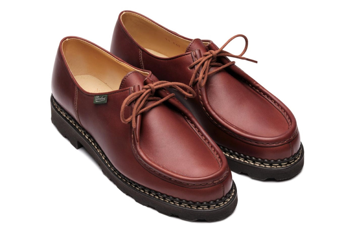 Paraboot ზონრიანი ტყავის ფეხსაცმელი Michael