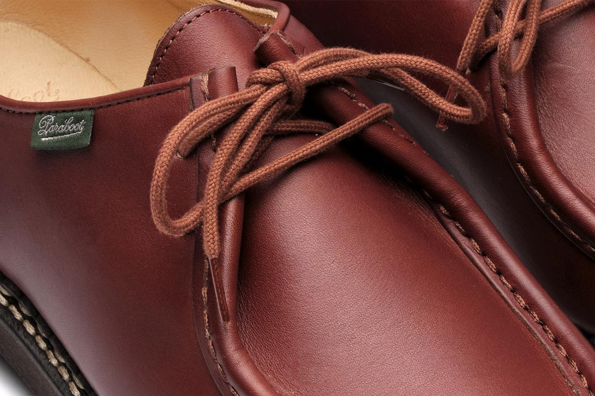 Paraboot ზონრიანი ტყავის ფეხსაცმელი Michael
