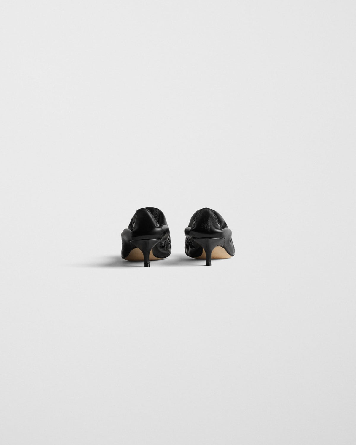 Phoebe Philo ტყავის ტუფლი Low Pucker 45