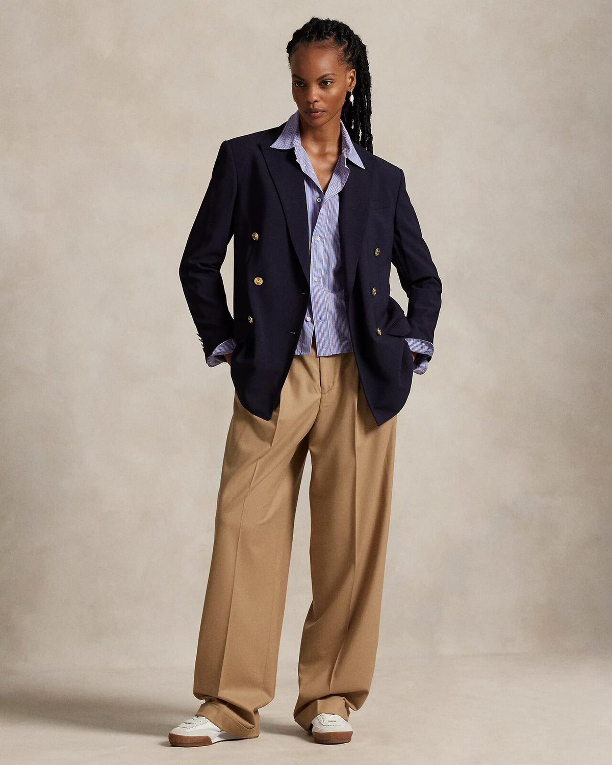 Polo Ralph Lauren ნაკეცებიანი შარვალი Bacall