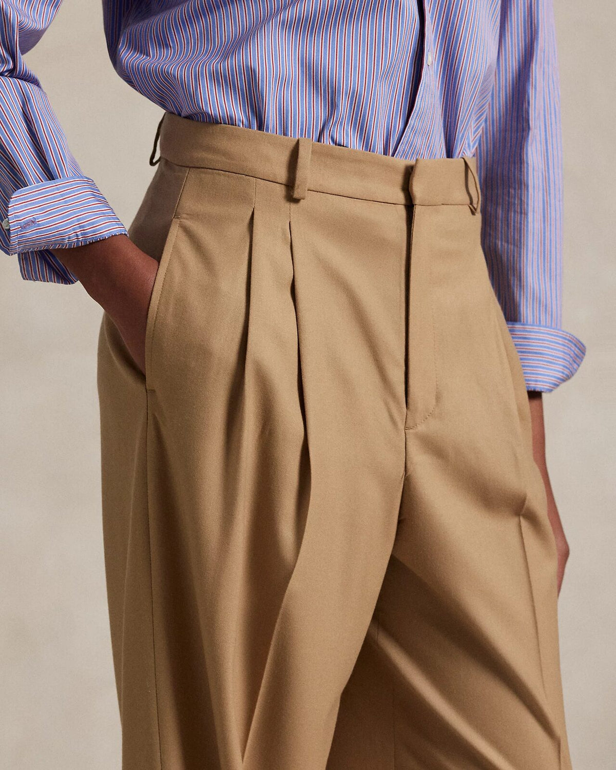 Polo Ralph Lauren ნაკეცებიანი შარვალი Bacall