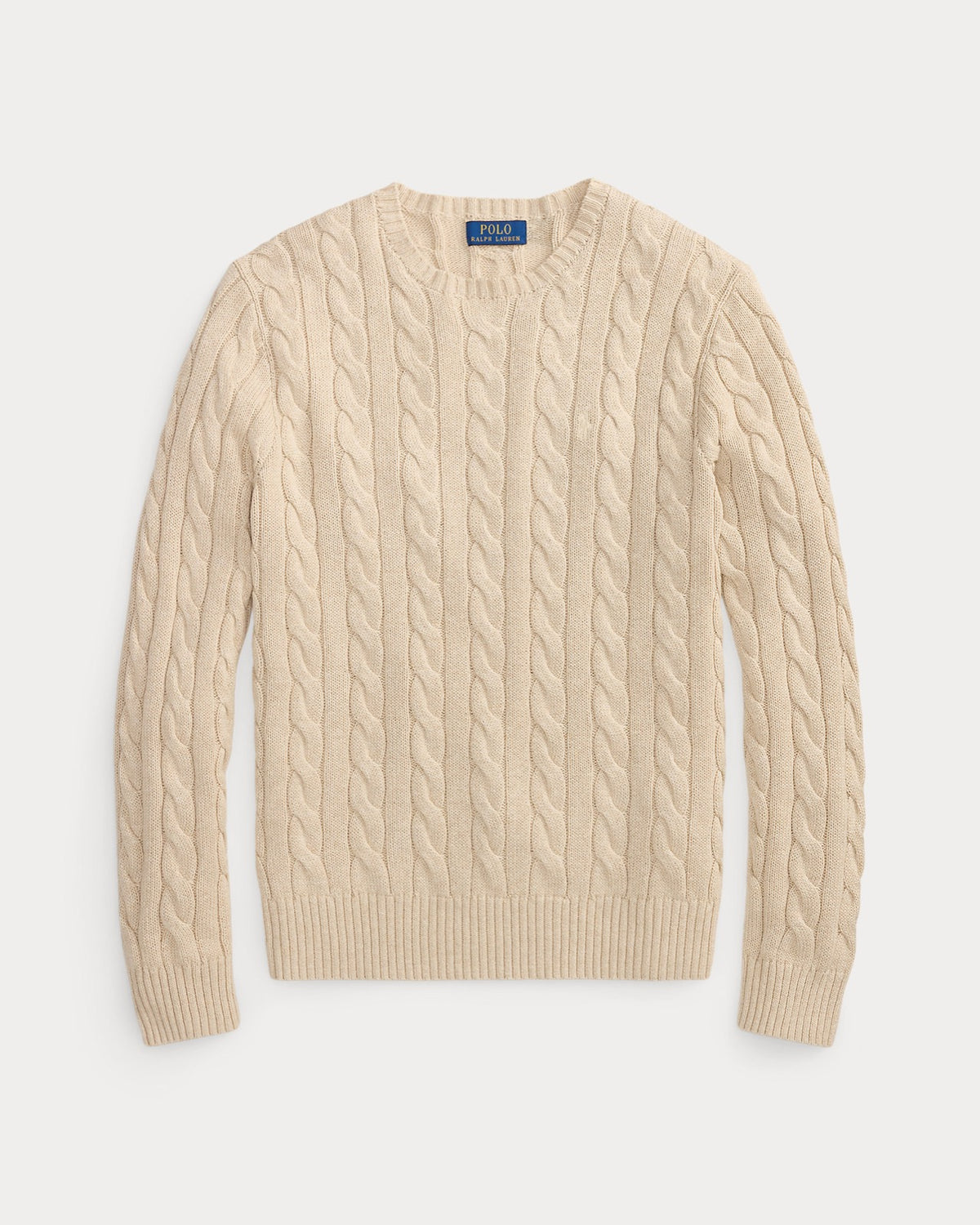 Polo Ralph Lauren წნული ბამბის სვიტერი