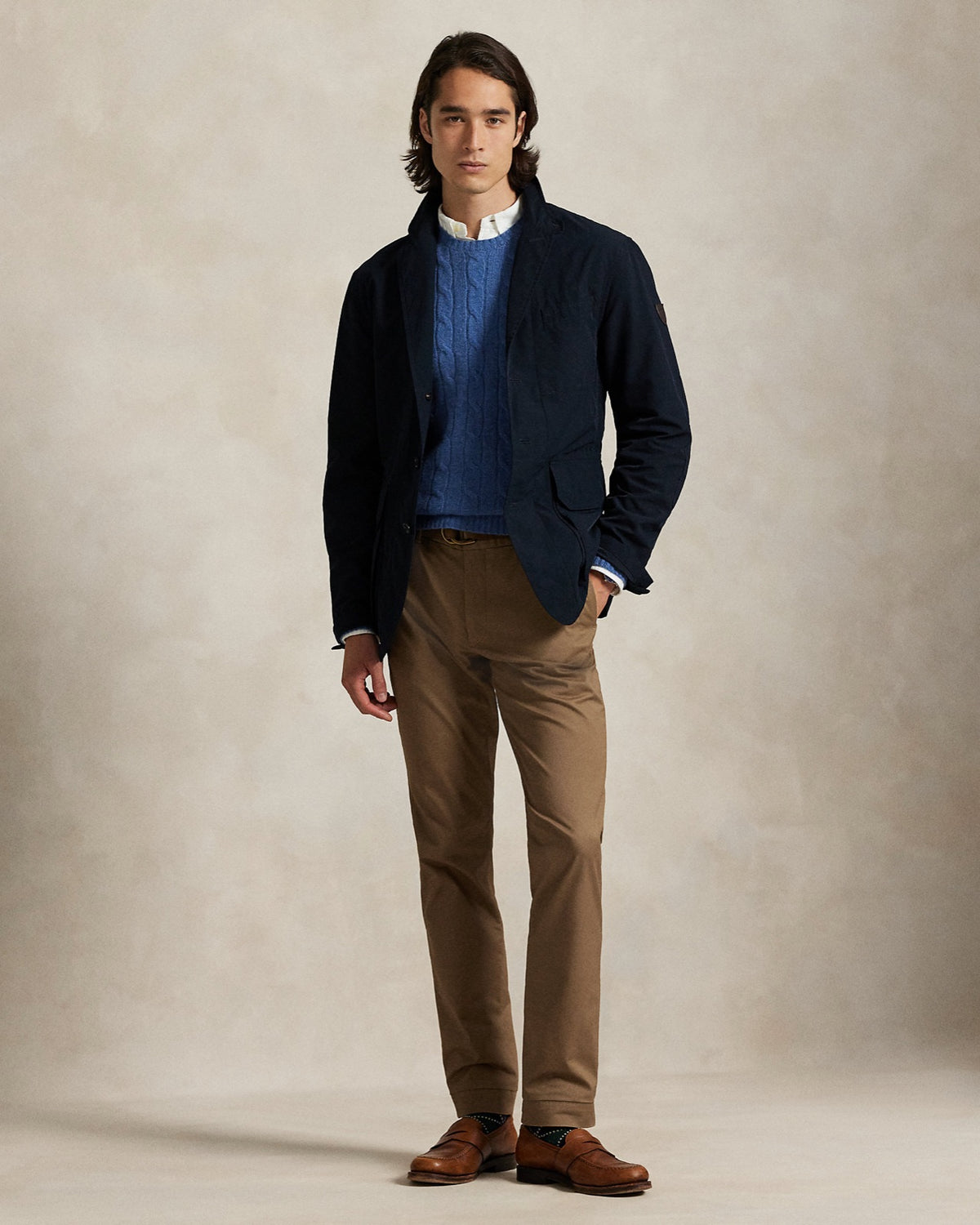 Polo Ralph Lauren ვიწრო ჩინო შარვალი