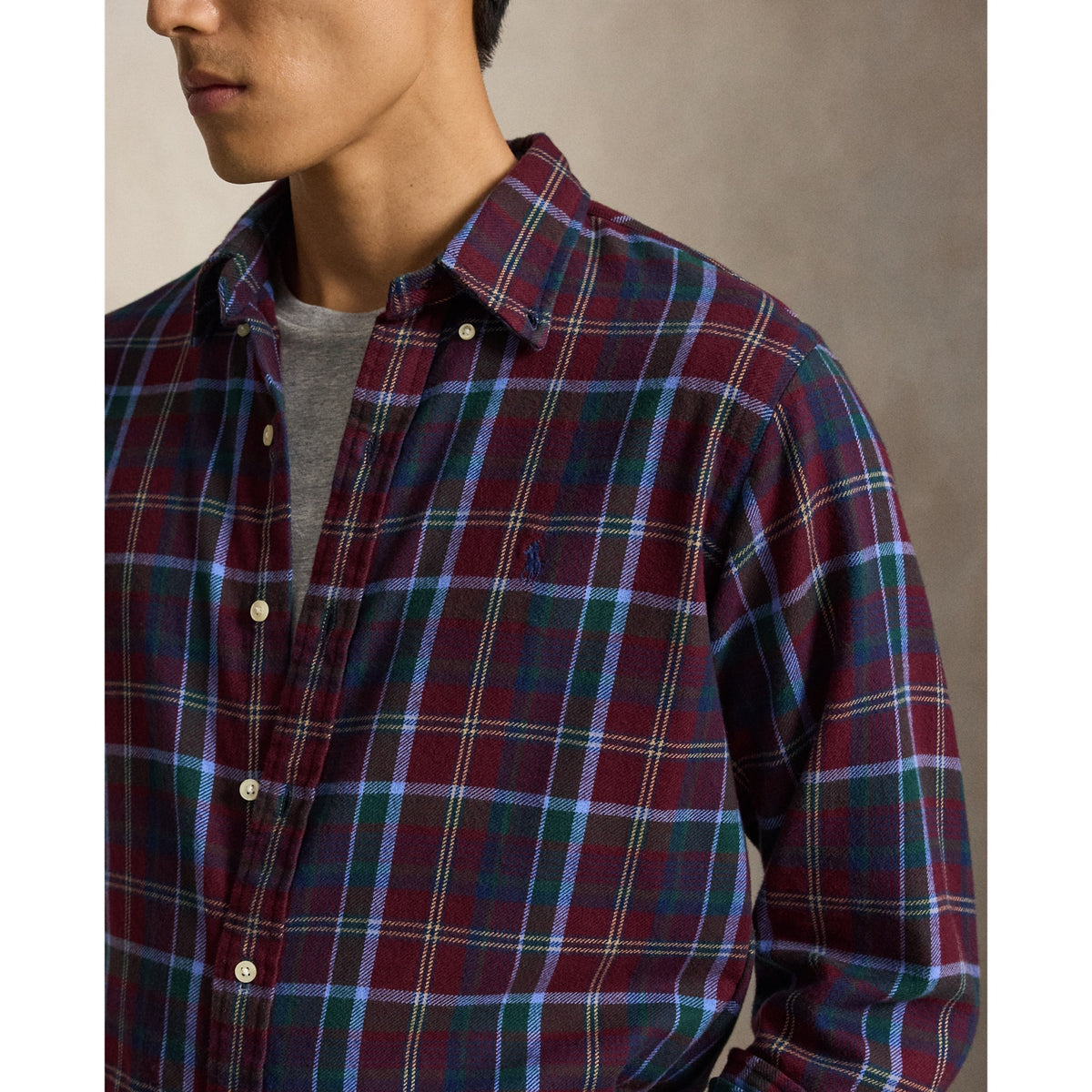 Polo Ralph Lauren ფლანელის პერანგი Classic Fit