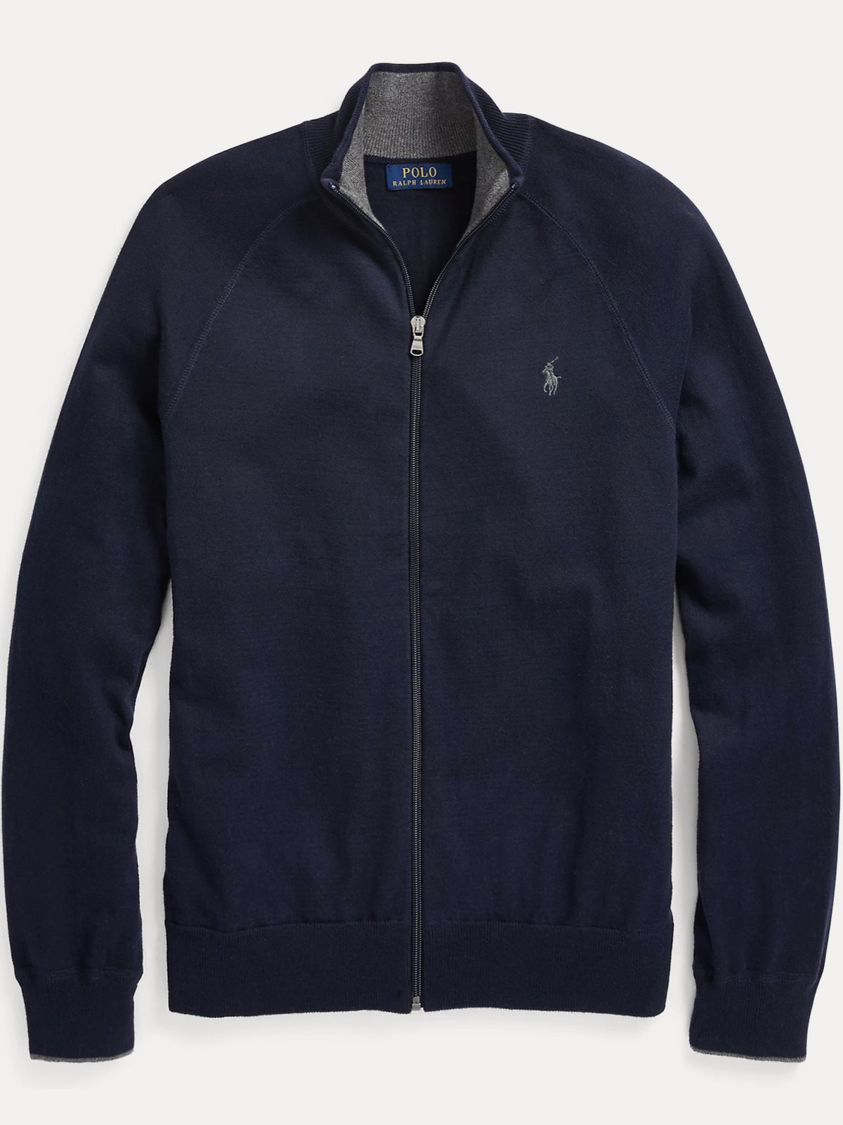 Polo Ralph Lauren ბამბის სვიტერი ელვით