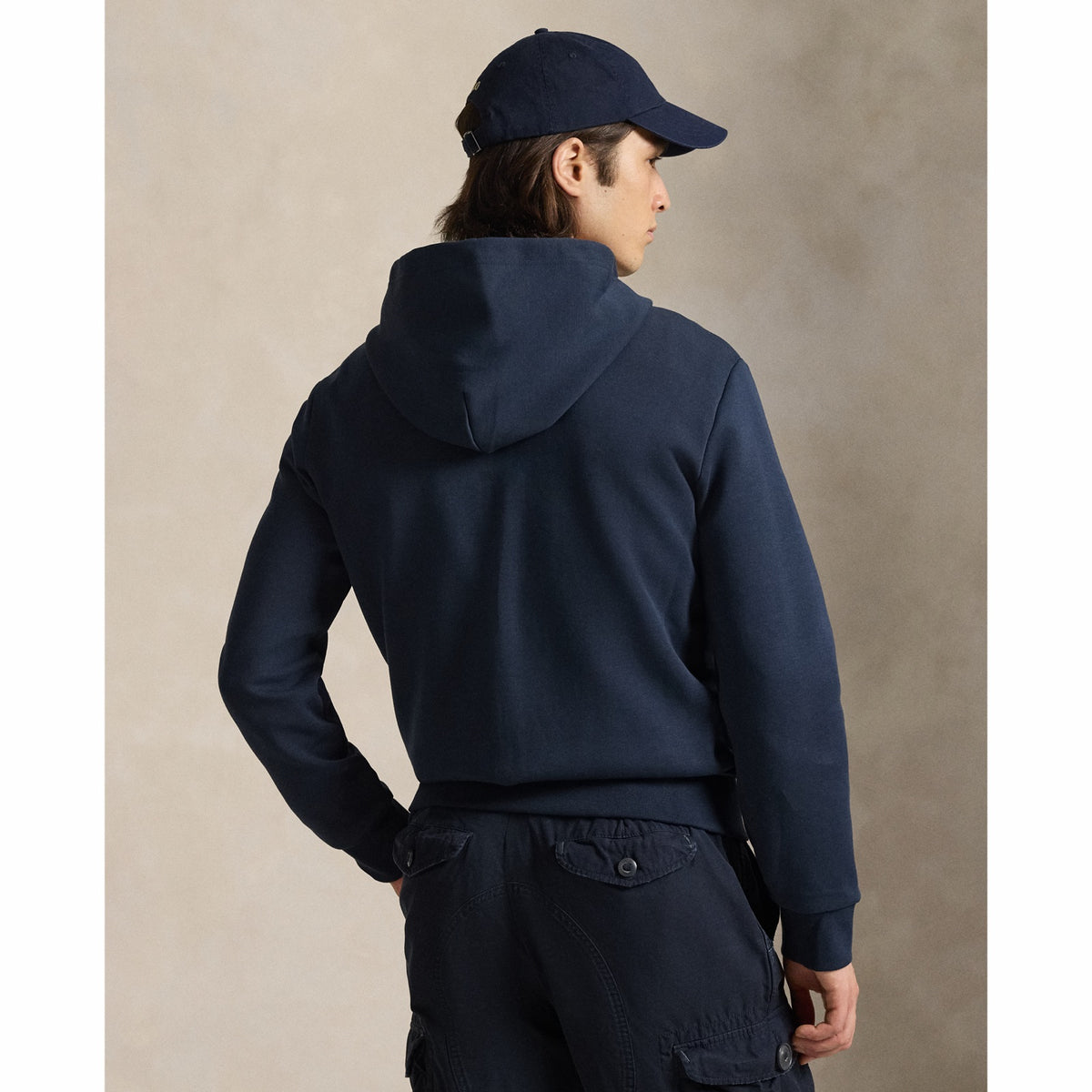 Polo Ralph Lauren ჰუდი ელვით Double-Knit