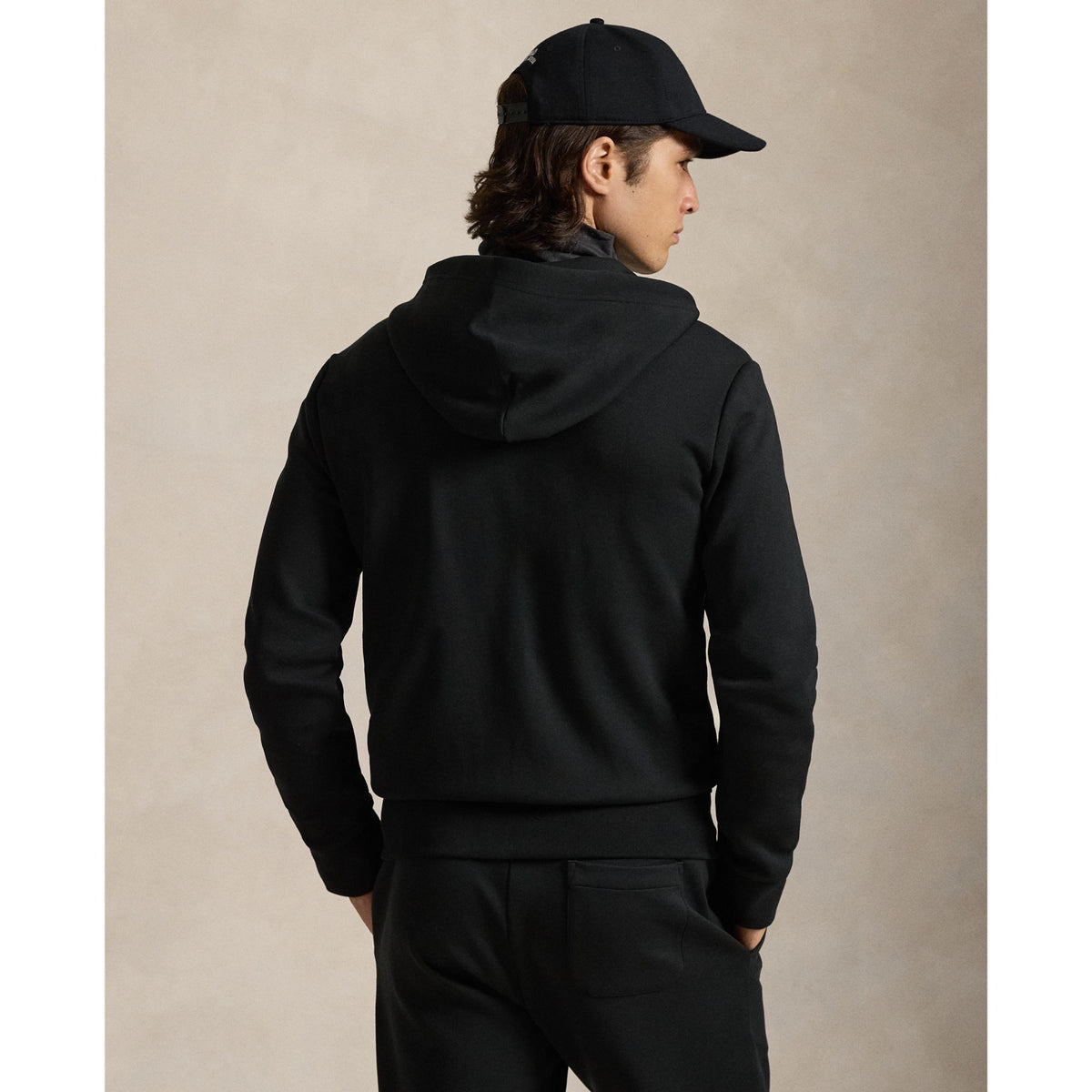 Polo Ralph Lauren ელვიანი კაპიუშონიანი სვიტშოტი Double-Knit