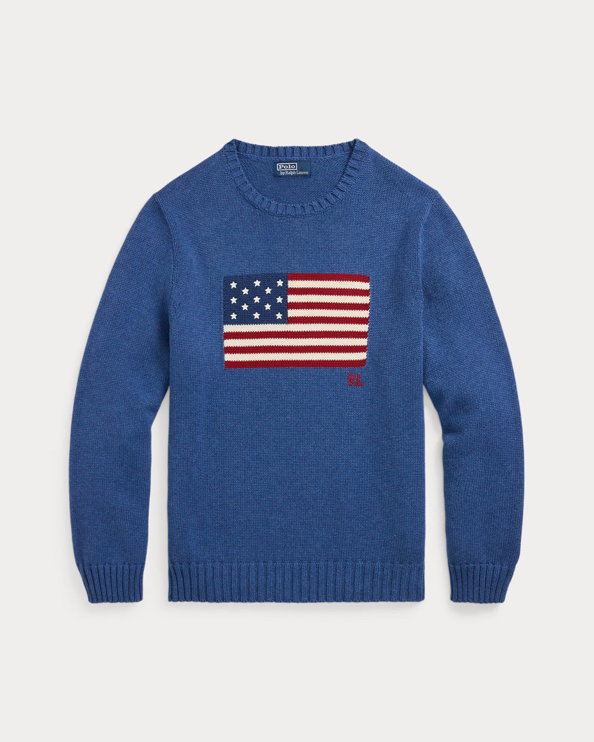 Polo Ralph Lauren სვიტერი ამერიკული დროშით