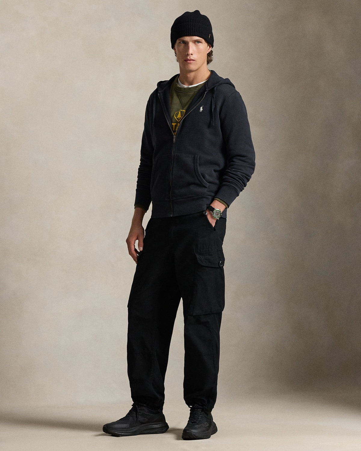 Polo Ralph Lauren ჰუდი ელვით