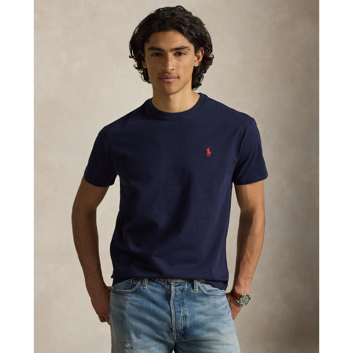 Polo Ralph Lauren ბამბის მაისური პონით