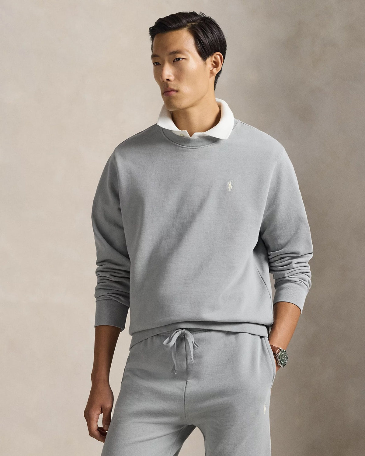 Polo Ralph Lauren ბამბის სვიტშოტი, გარეცხილი