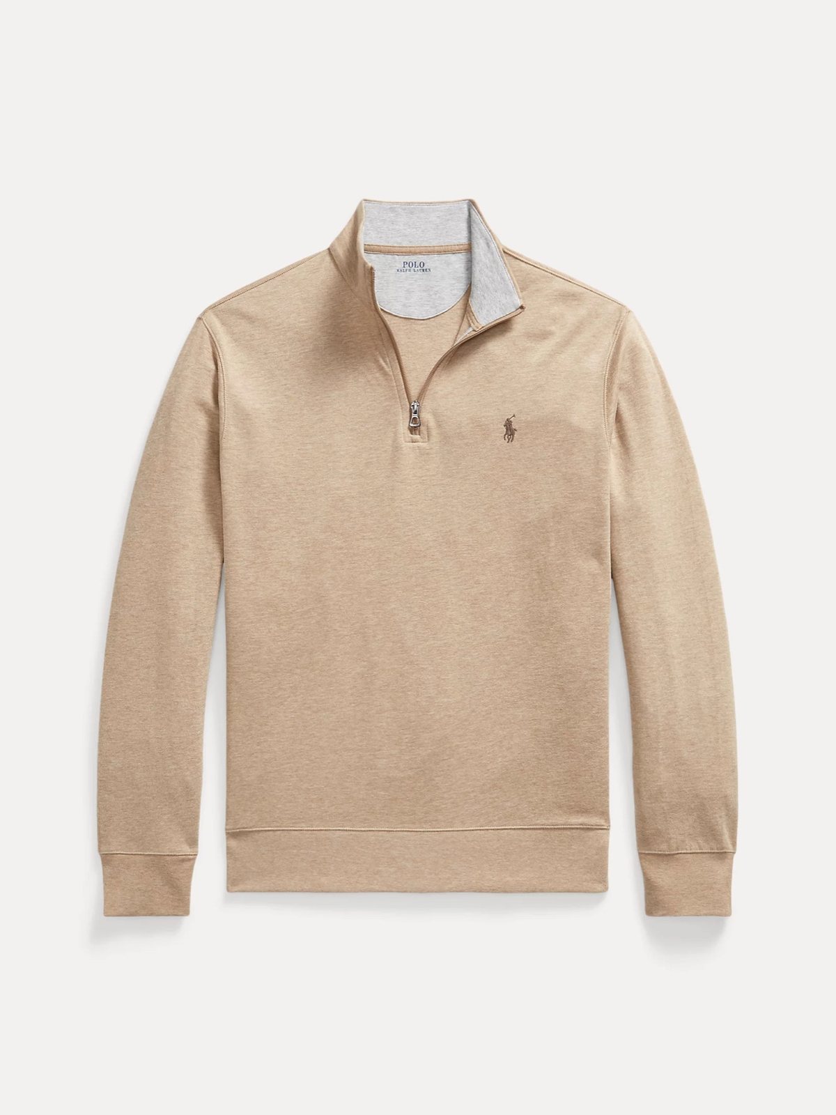 Polo Ralph Lauren ჯერსის ზედა ნახევარი ელვით