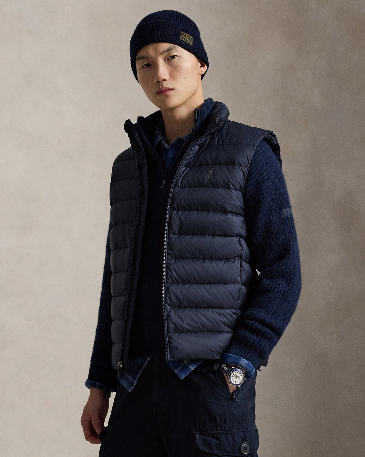 Polo Ralph Lauren ღინღლის ჟილეტი Colden