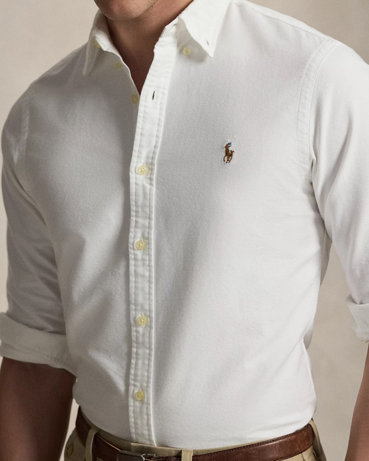 Polo Ralph Lauren ოქსფორდის პერანგი, ვიწრო ჭრა