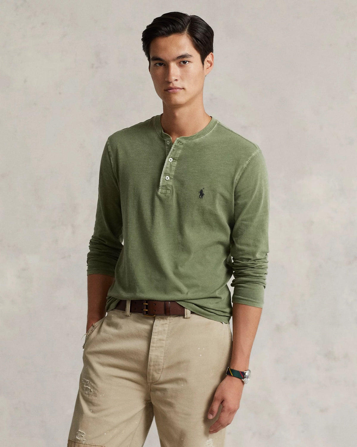 Polo Ralph Lauren ბამბის მაისური ღილებით