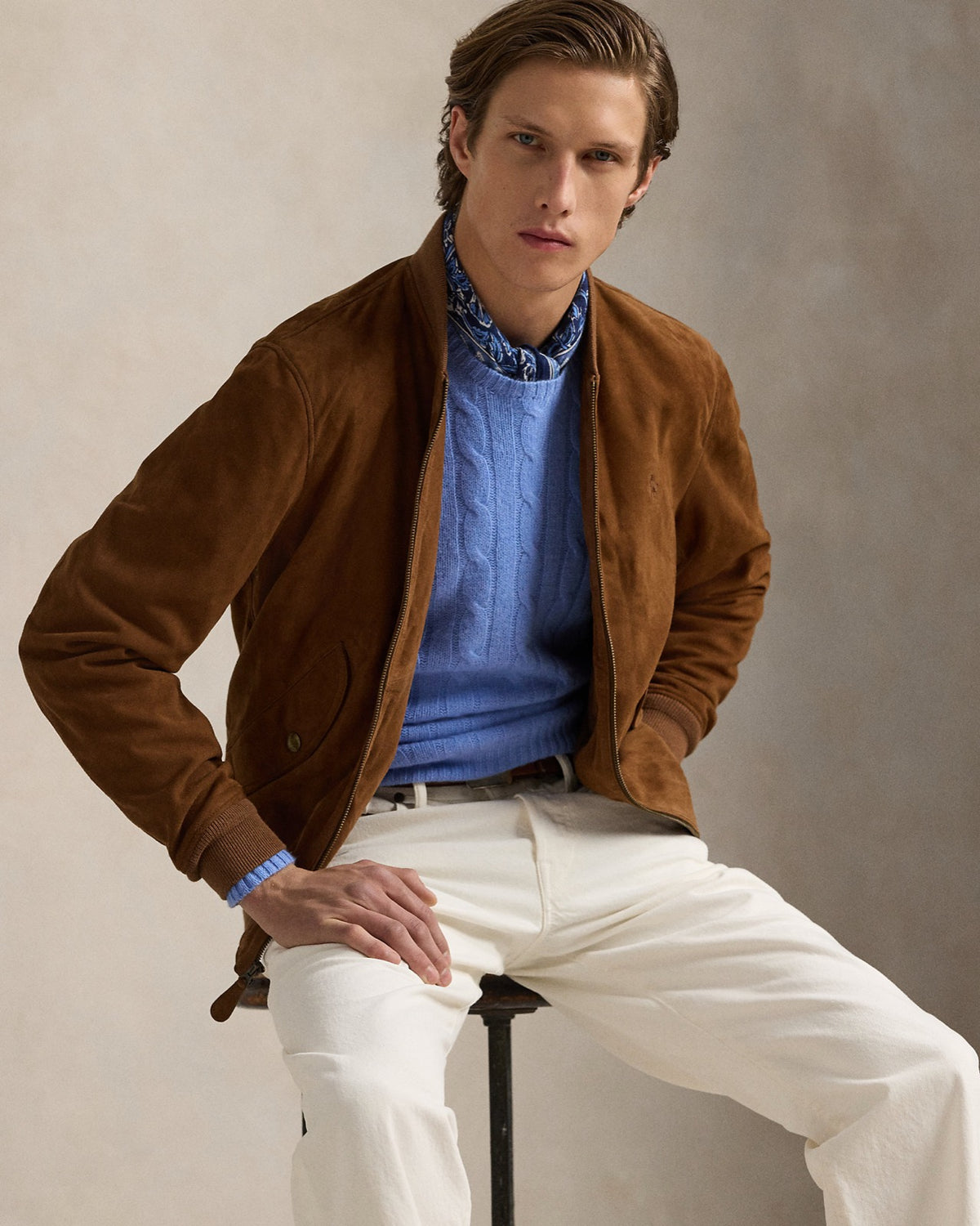Polo Ralph Lauren ზამშის ქურთუკი