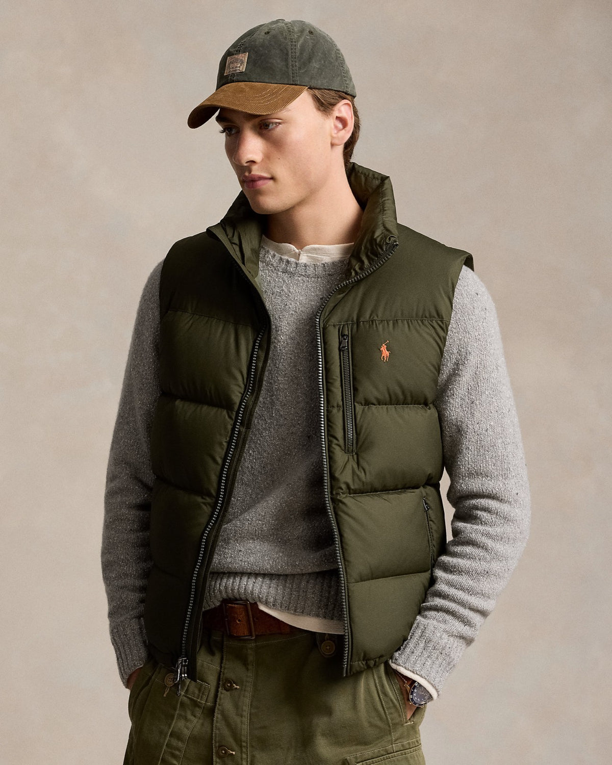 Polo Ralph Lauren ღინღლის ჟილეტი Gorham