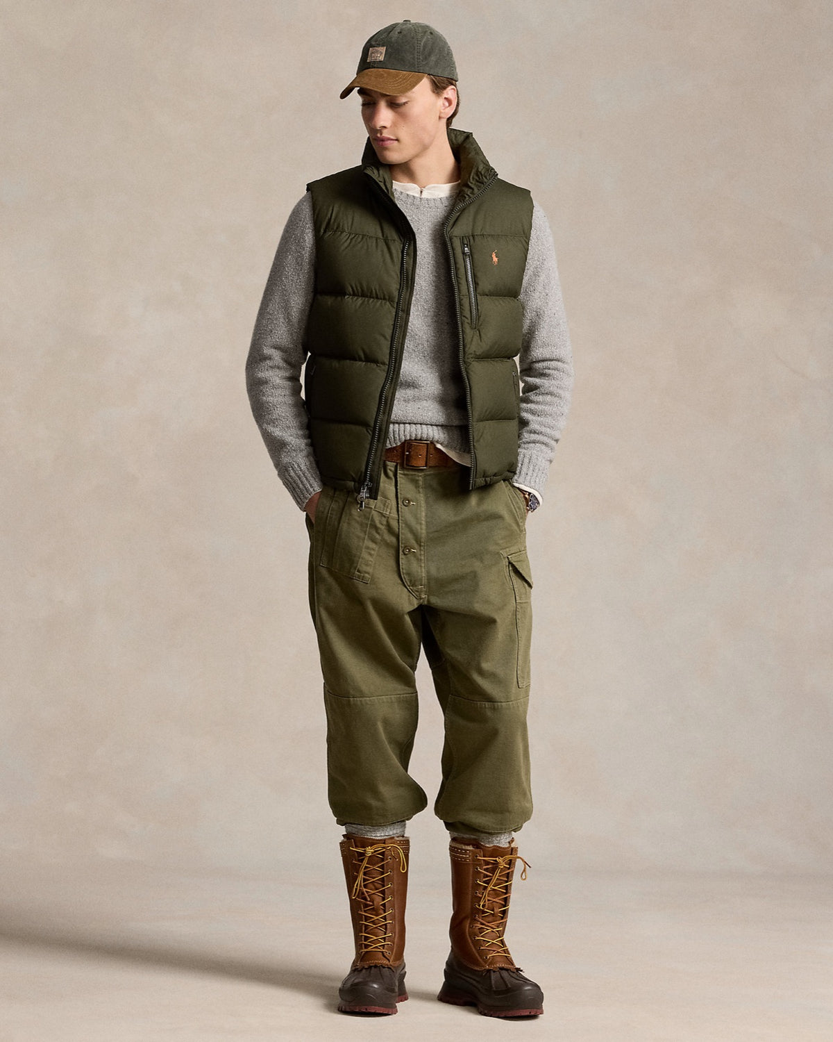 Polo Ralph Lauren ღინღლის ჟილეტი Gorham