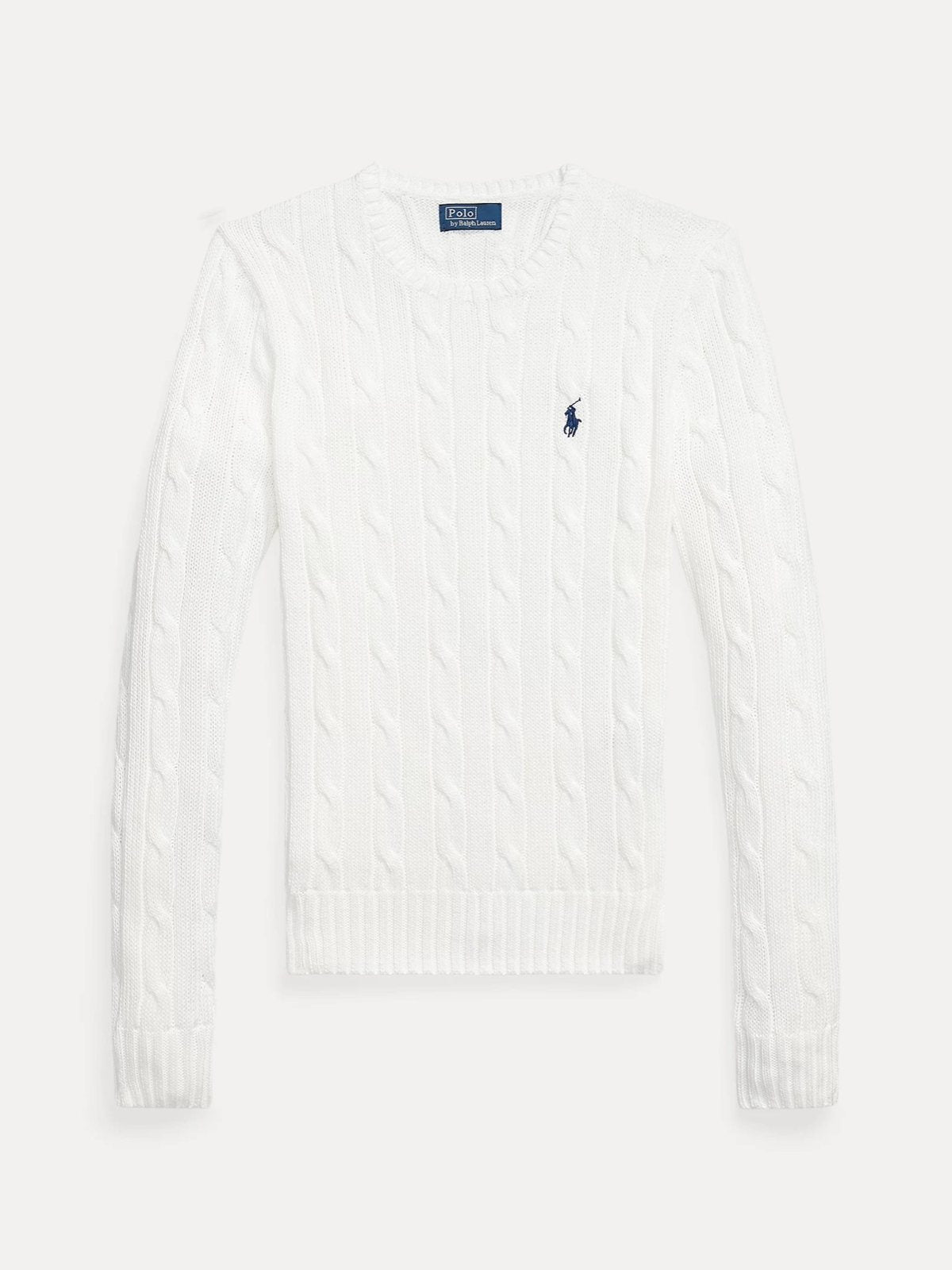 Polo Ralph Lauren წნული ბამბის სვიტერი