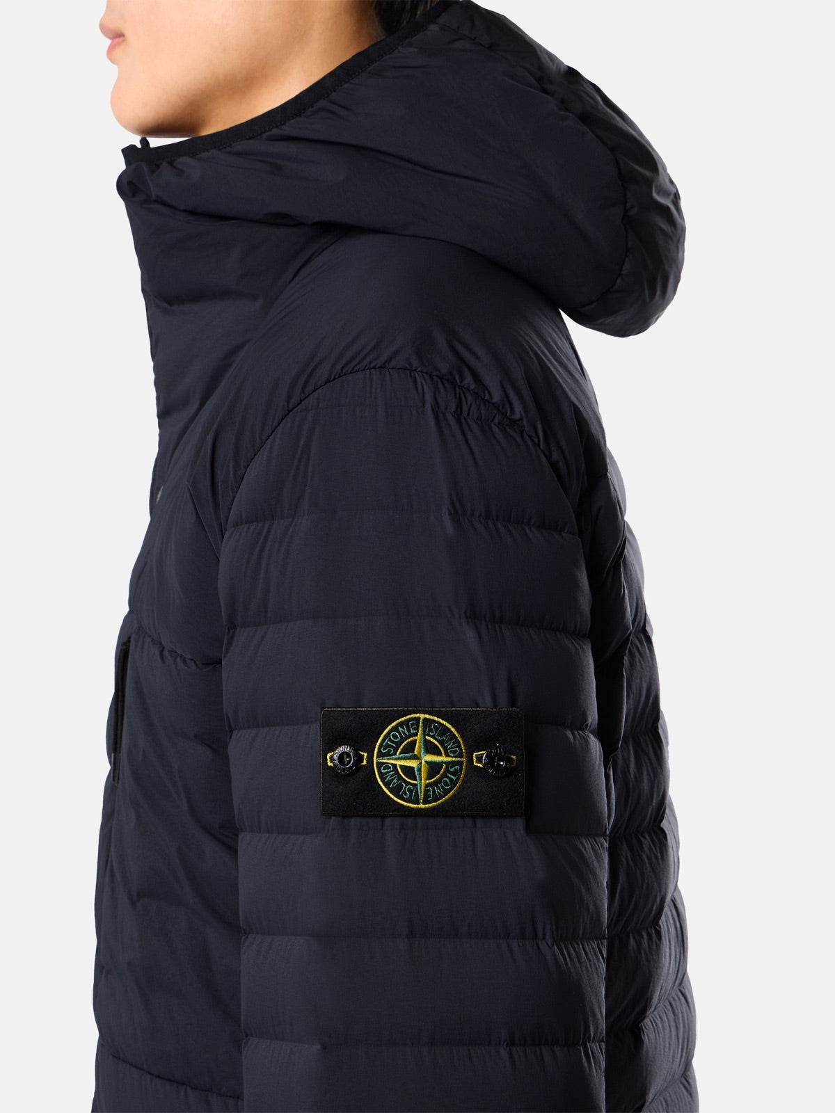 Stone Island ღინღლის ქურთუკი კაპიუშონით 4100107
