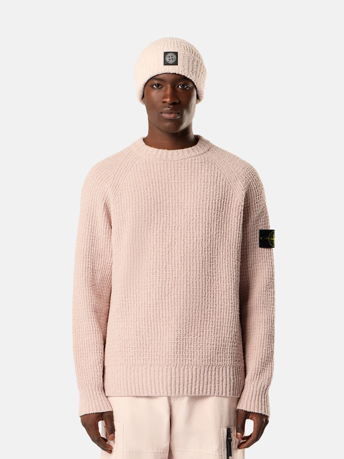 Stone Island ბამბის ბუკლე სვიტერი 5100001