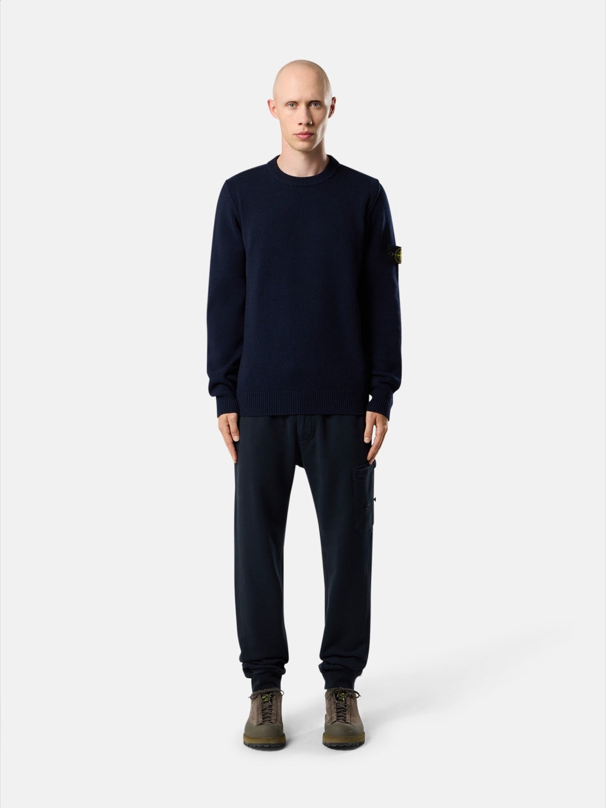 Stone Island ბატკნის მატყლის სვიტერი 5100072