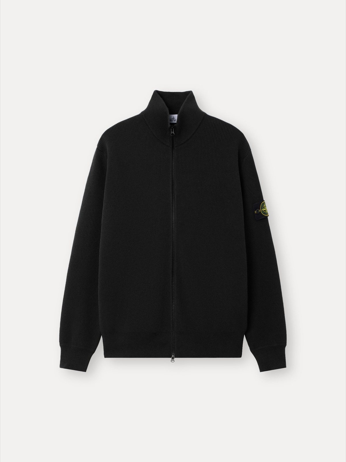 Stone Island ნაქსოვი ქურთუკი ელვით 5100126