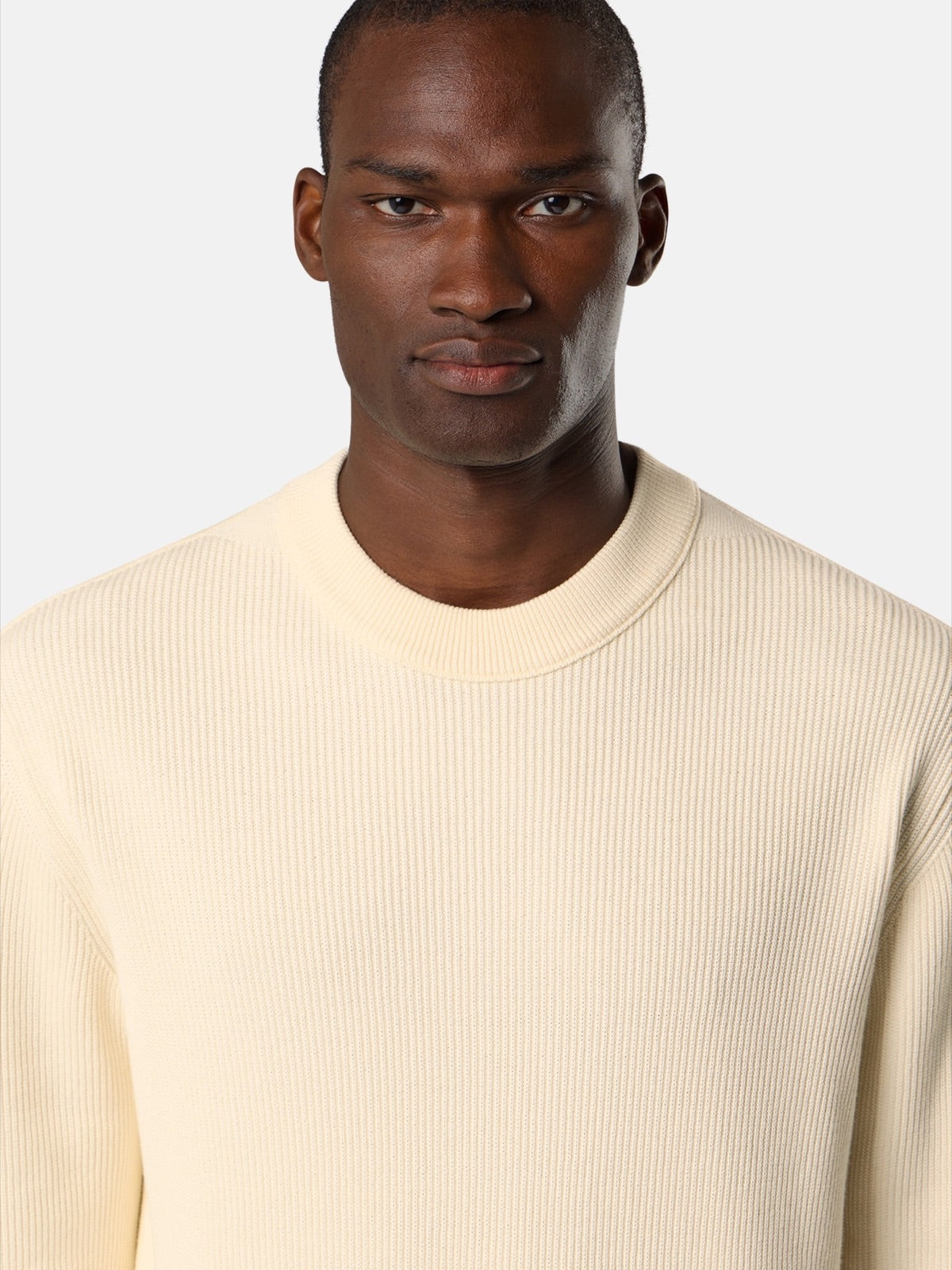 Stone Island ზოლიანი ბამბის სვიტერი 5100154