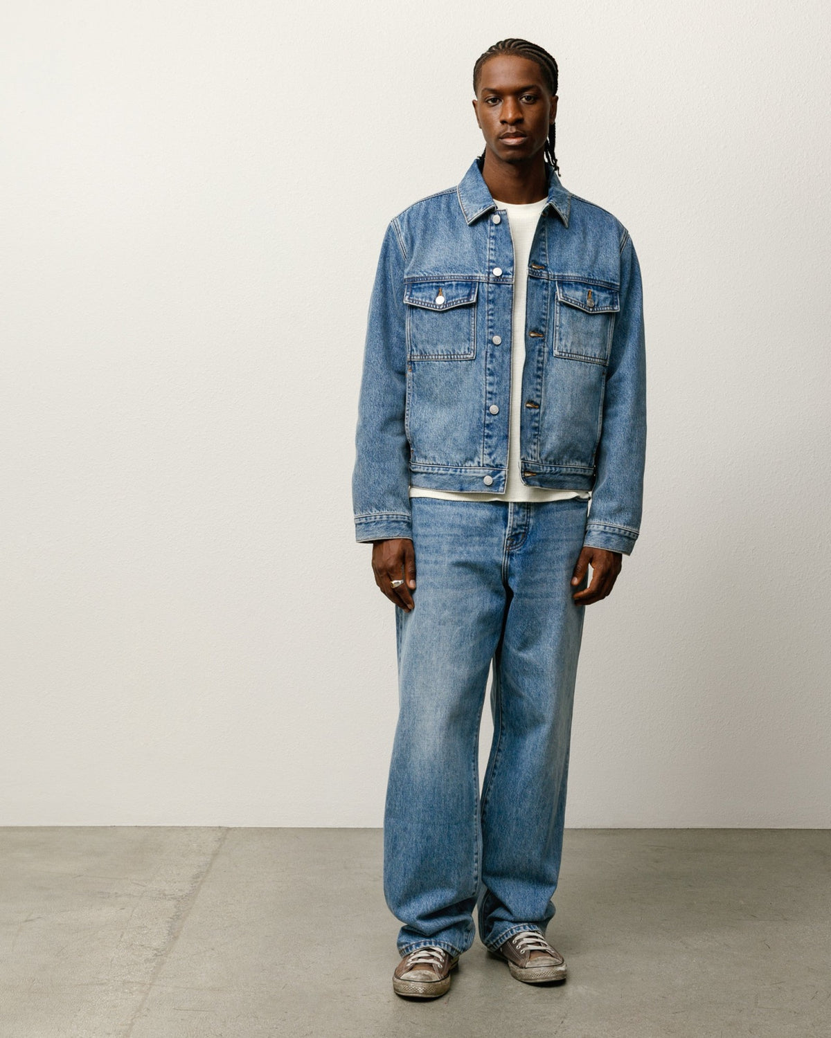 Stüssy ფართო ჯინსი Big Ol'