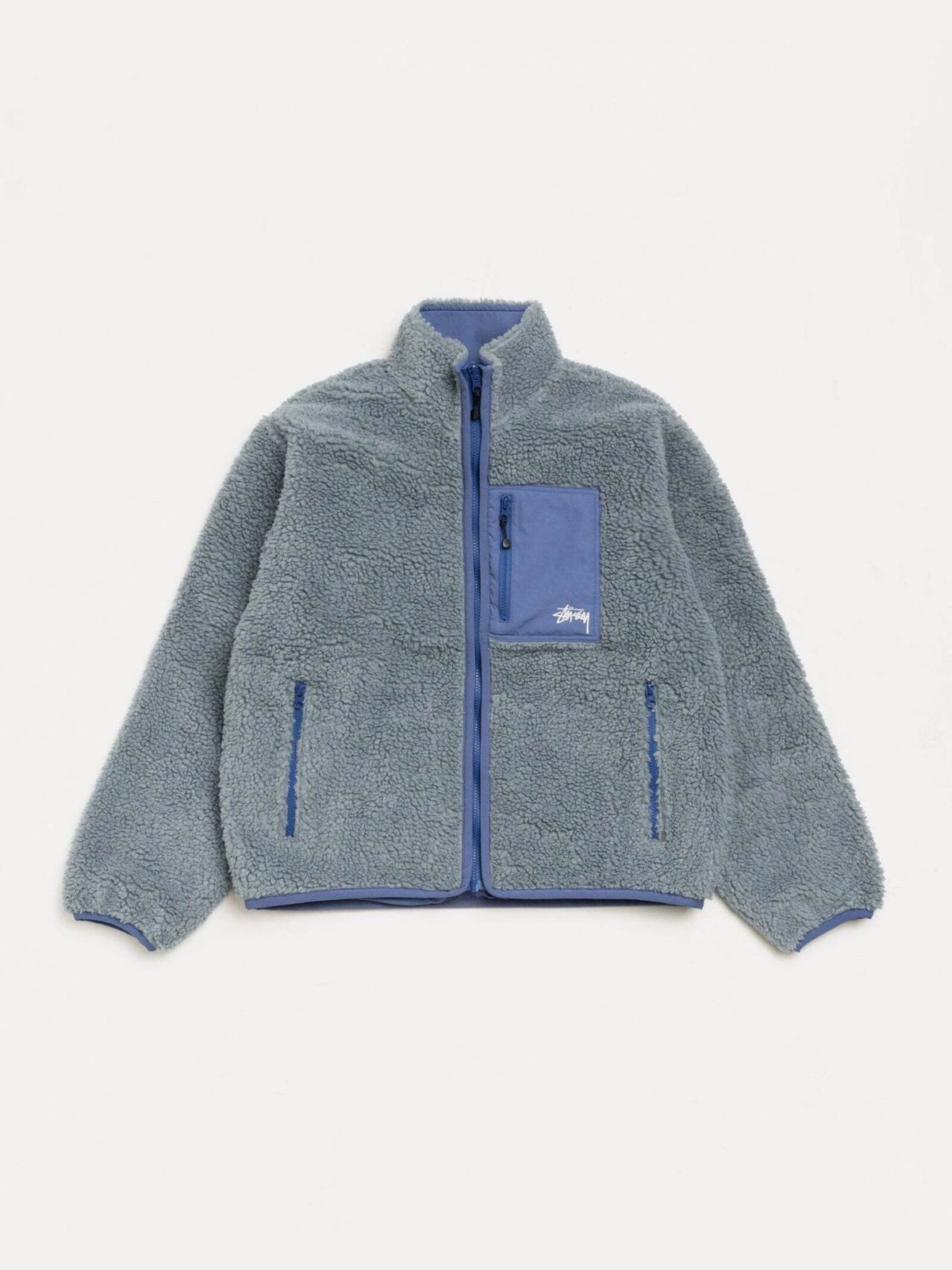 Stüssy ორმხრივი ფლისის ქურთუკი