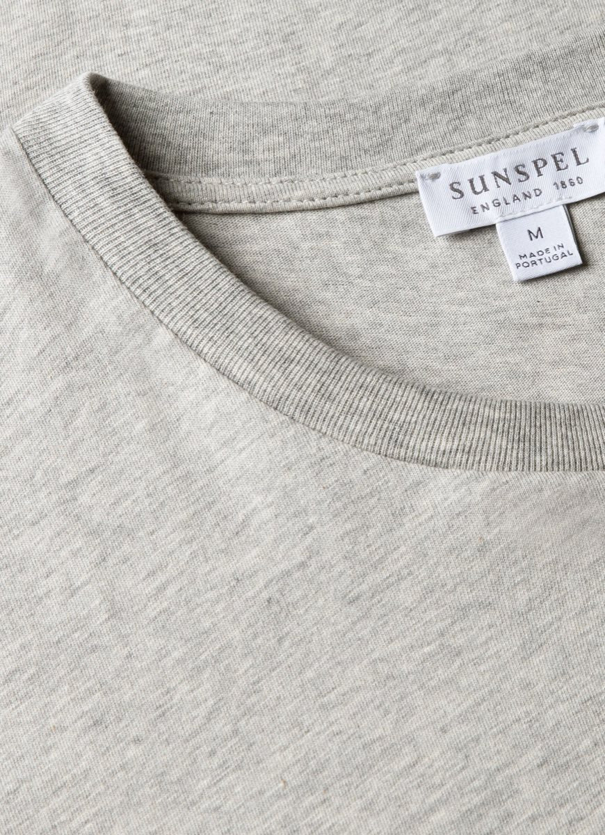 Sunspel ნაცრისფერი მაისური Riviera