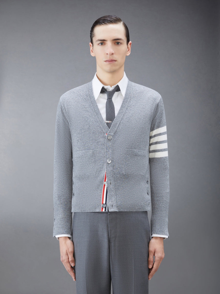 Classic Cashmere 4-Bar Cardigan