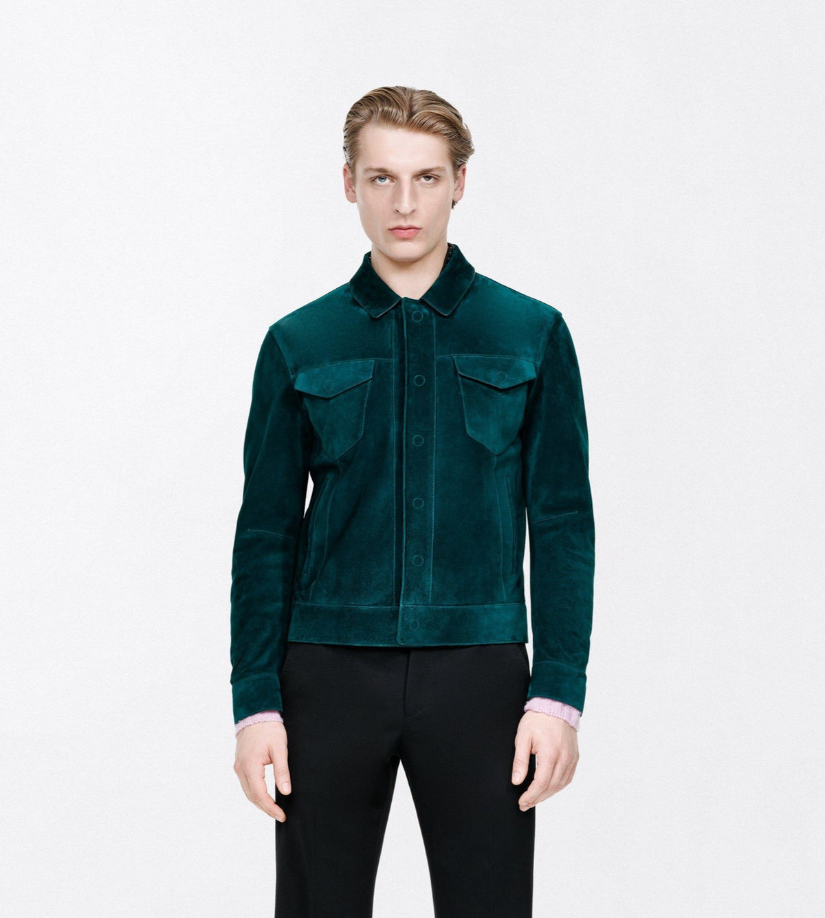 Tom Ford ზამშის ქურთუკი ვესტერნის სტილში