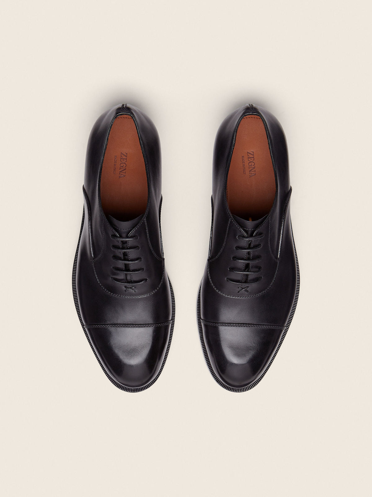 Zegna ტყავის ოქსფორდები