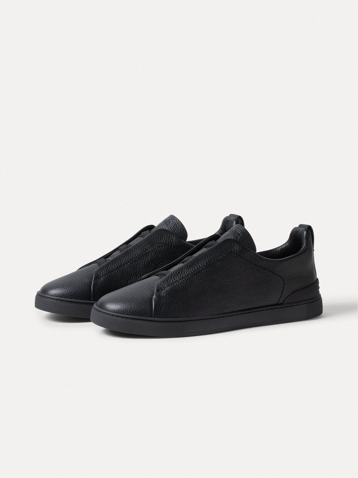 Zegna ტყავის კედები Triple Stitch