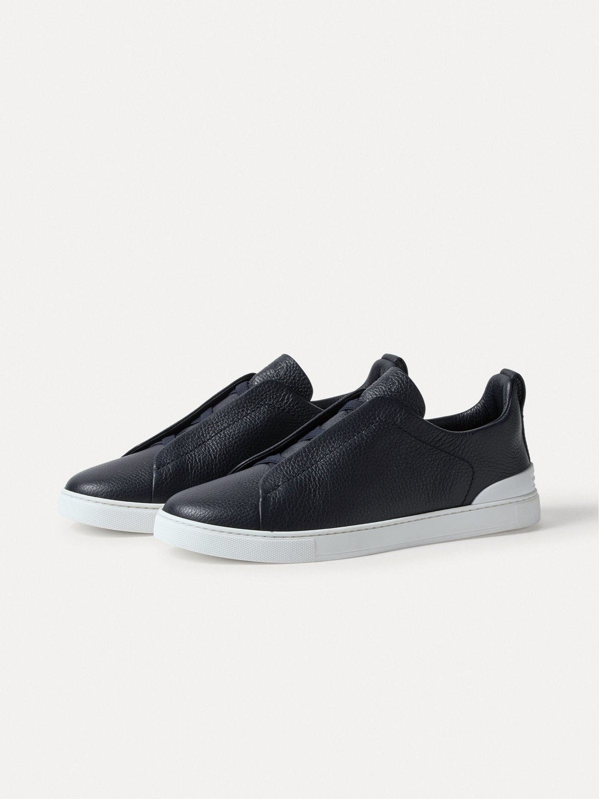 Zegna ტყავის კედები Triple Stitch